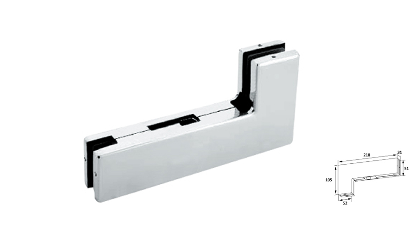 Overpanel Corner Patch,stainless steel